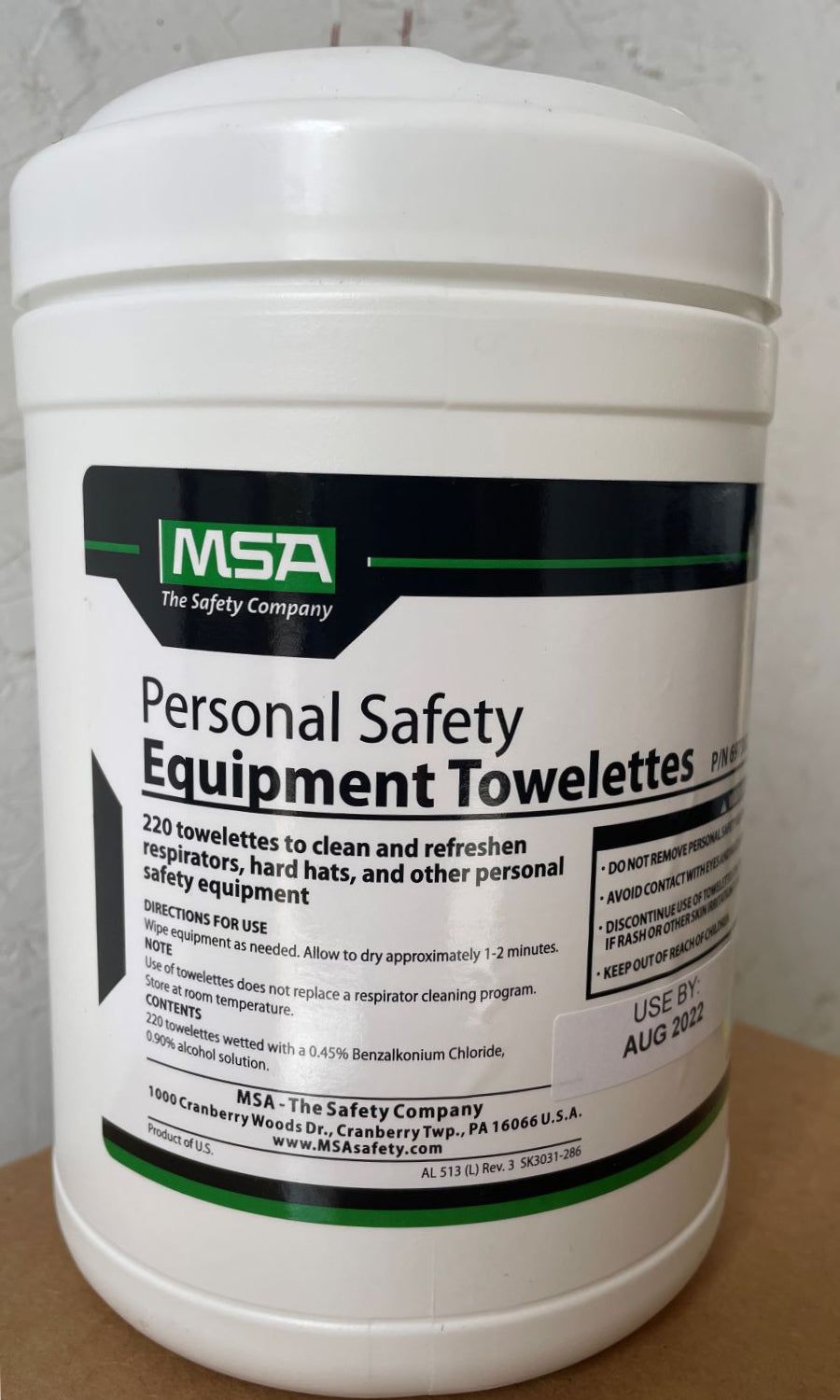 Canister Safety Equipment Cleaner #697382 - Fire Force - MSA