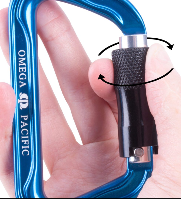 RNR OMEGA PACIFIC STANDARD D ALUMINUM KEYLOCK QUIK-LOK NFPA - Fire Force - Rock-N-Rescue