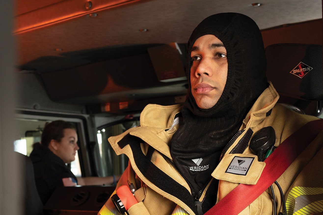 Veridian Viper Max Barrier Hood - Fire Force -