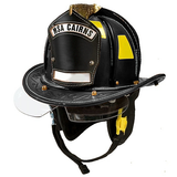 Fire Force - Cairns N6A Sam Houston -  Leather Fire Helmet With NFPA Compliant Bourke