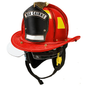 Cairns N6A Sam Houston -  Leather Fire Helmet With NFPA Compliant Bourke - Fire Force - 