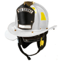 Cairns N6A Sam Houston -  Leather Fire Helmet With NFPA Compliant Bourke - Fire Force - 