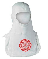 Majestic FI Red-Malt Nomex Blend White PAC II Hood - Fire Force - Majestic Fire Apparel