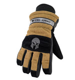 Veridian Fire Knight Leather Glove