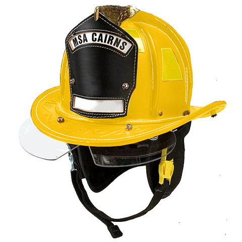 Fire Force - Cairns N6A Sam Houston -  Leather Fire Helmet With NFPA Compliant Bourke